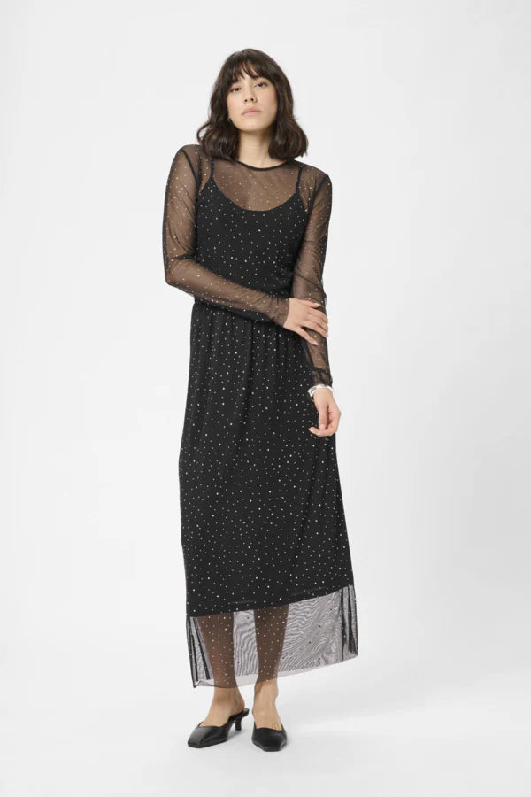 STINNA - Long Mesh Skirt