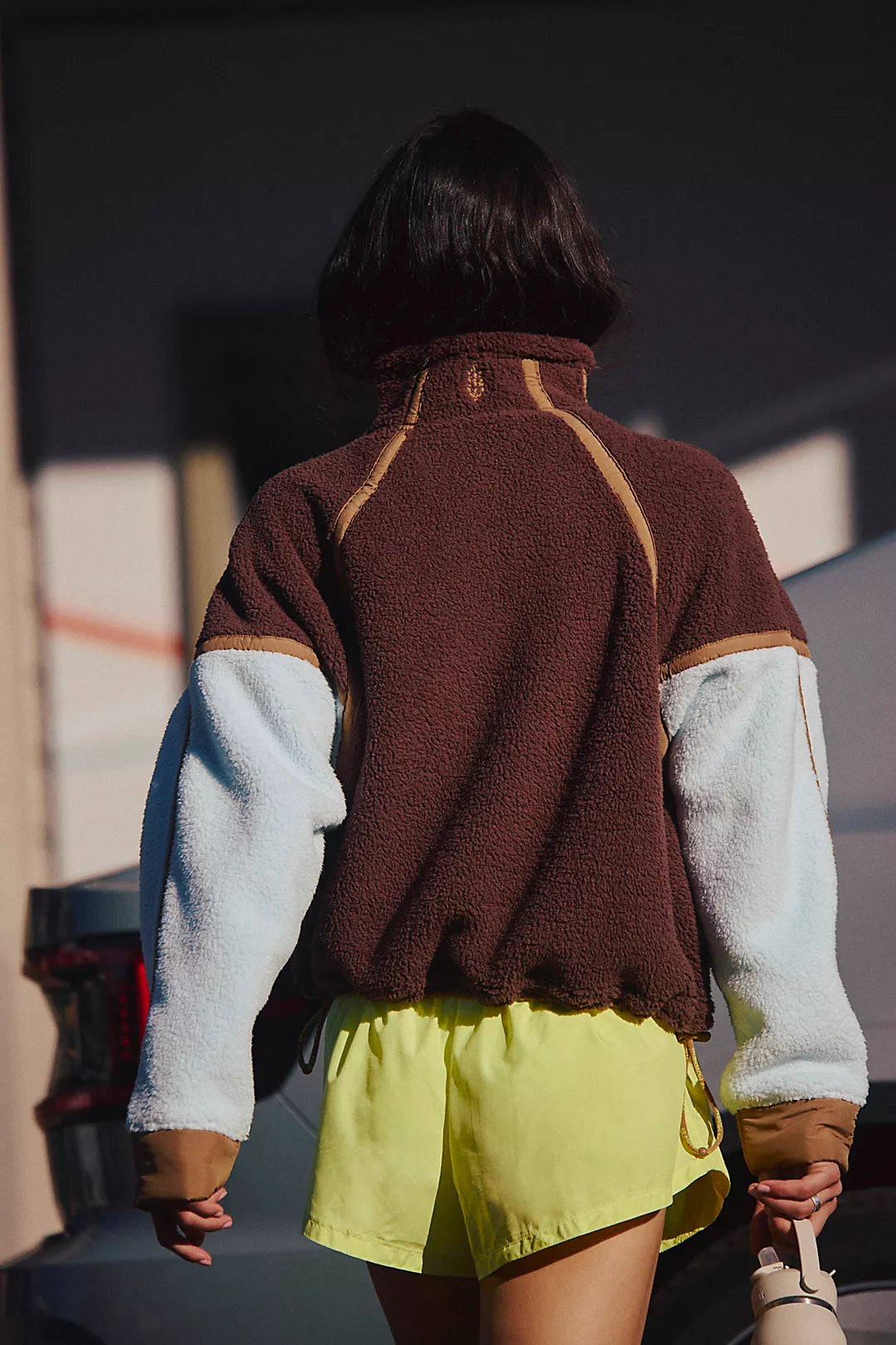 MOUNTAIN HIGH - Half Zip Fleece {Cocoa Sky}