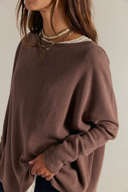 LATTE BLUES - Waffle Top