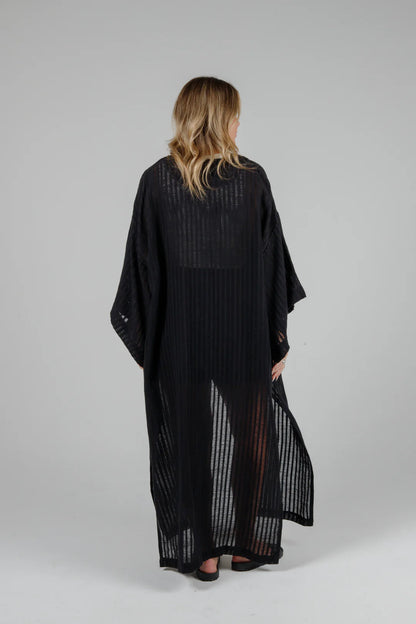 POSEY - Linen Blend Open Cover Up