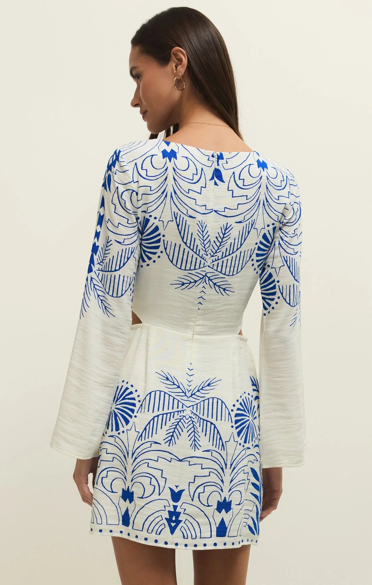 TAHINA - Palm Mini Dress