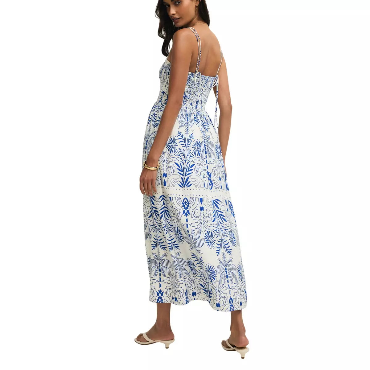 NADINE - Palm Dress