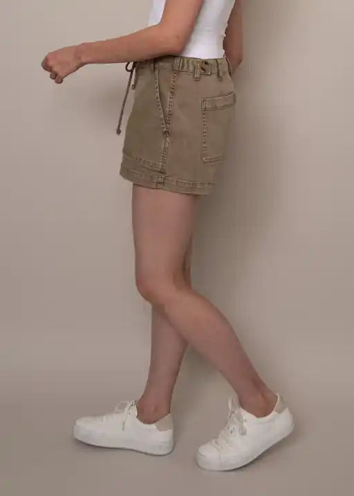JULIE - Stretch Twill Cargo Shorts