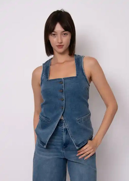 VESTA - Denim Vest