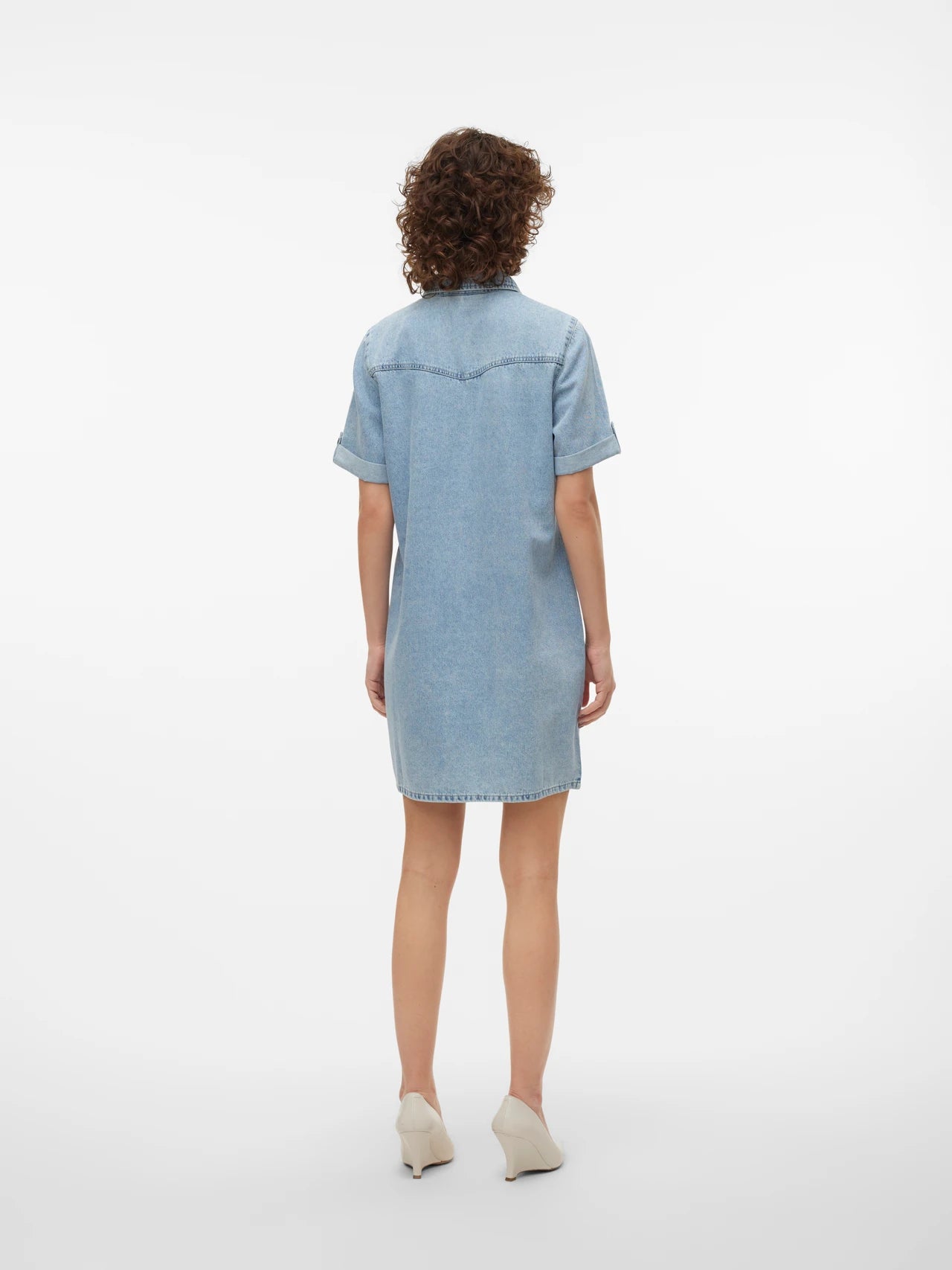 JENNIE - Denim Dress (Light Wash)