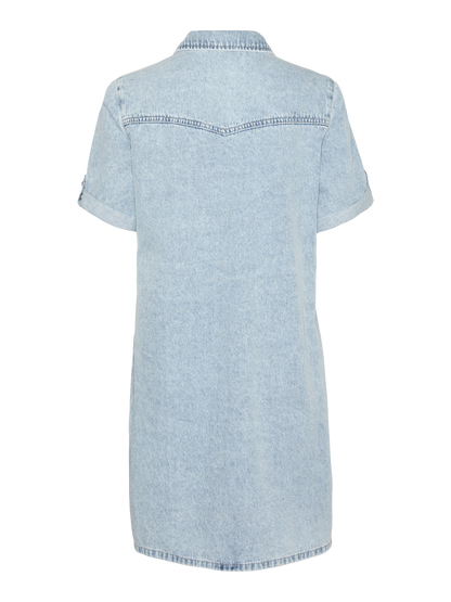 JENNIE - Denim Dress (Light Wash)