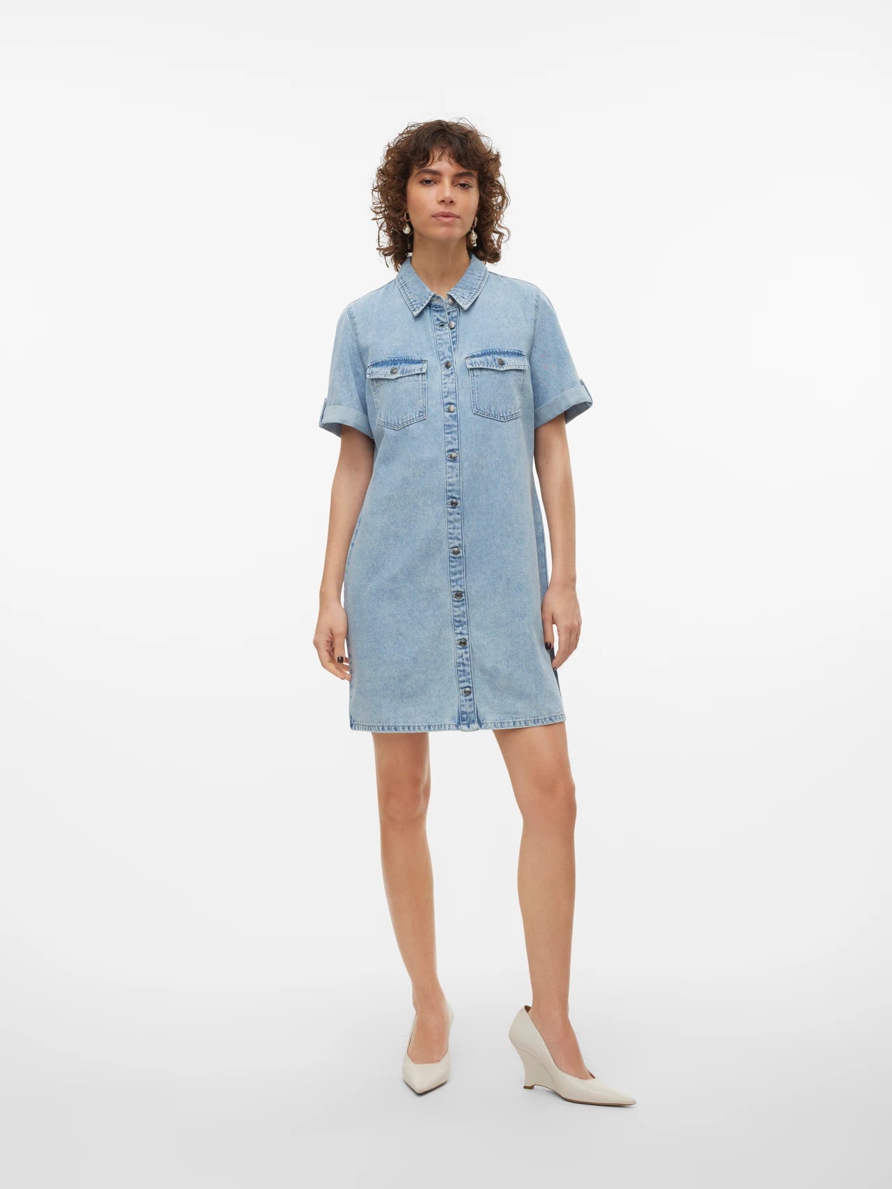 JENNIE - Denim Dress (Light Wash)