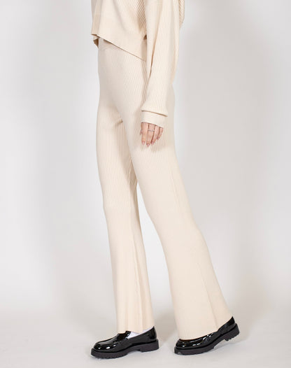 OLIVIA Ribbed Knit Pants