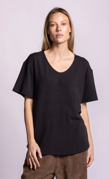 Rhiannon Top Dark Grey