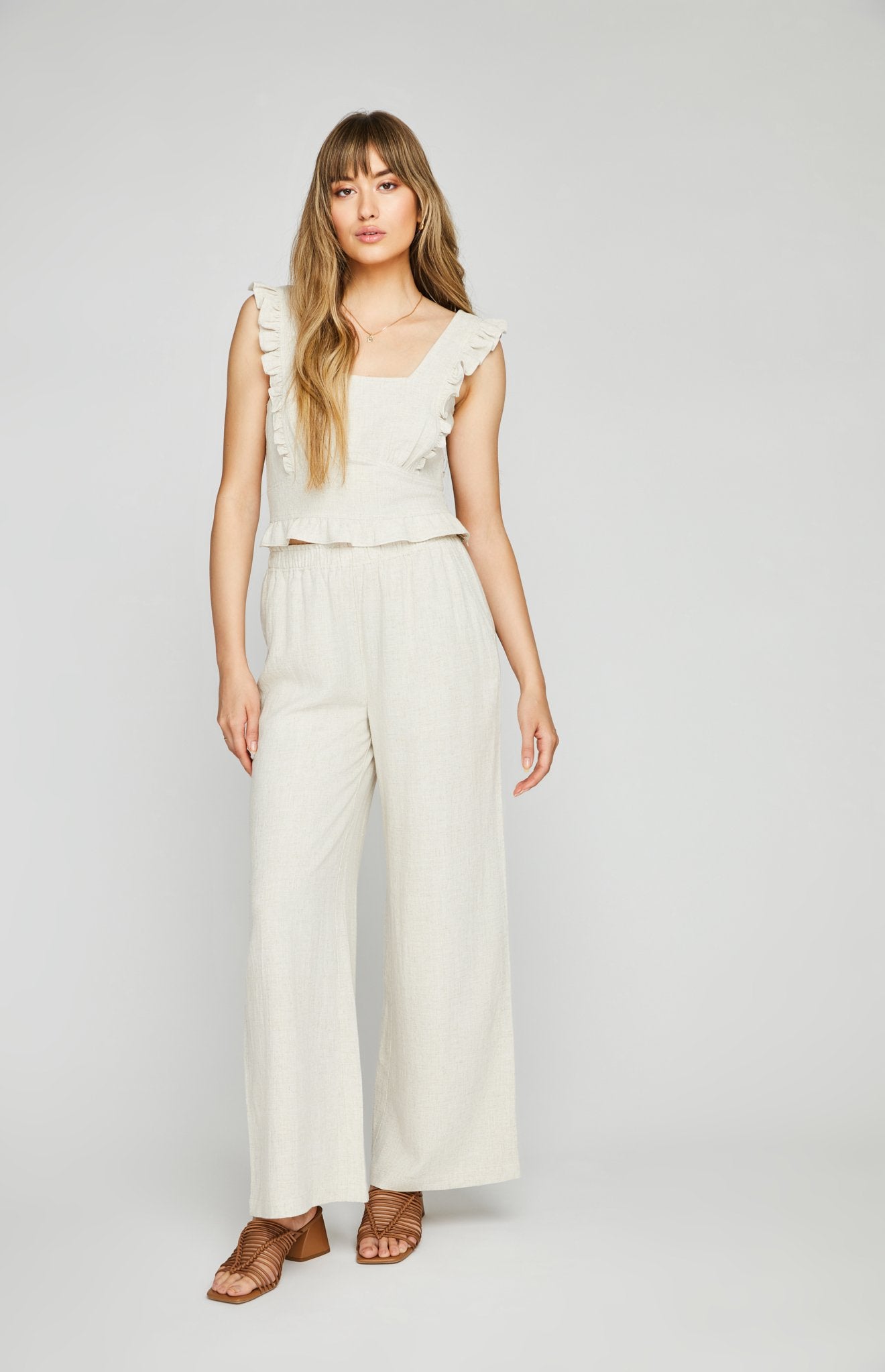 SHANNON Linen Pant