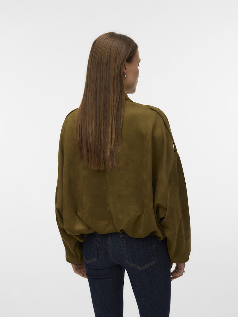 HAZEL - Suede Bomber