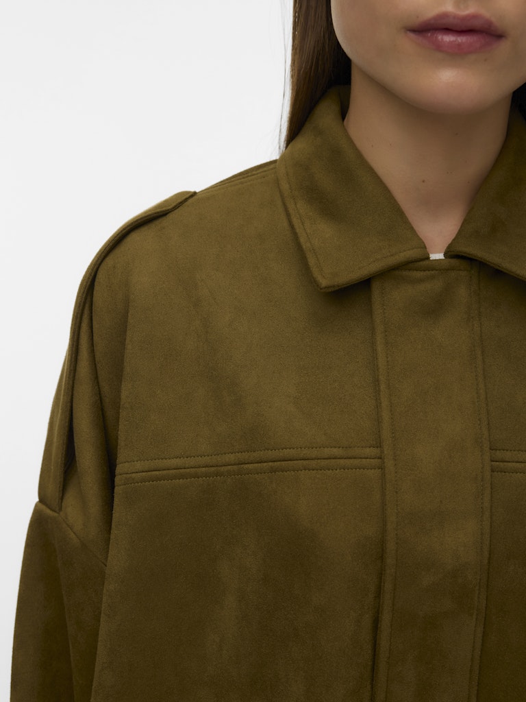HAZEL - Suede Bomber