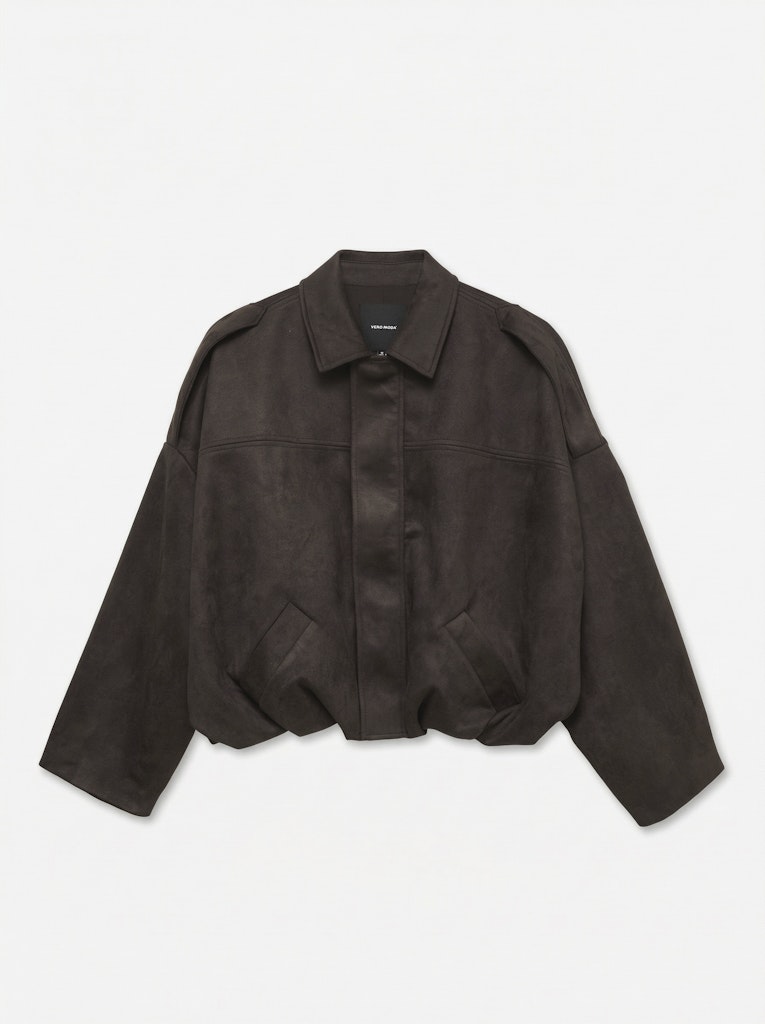 HAZEL - Suede Bomber