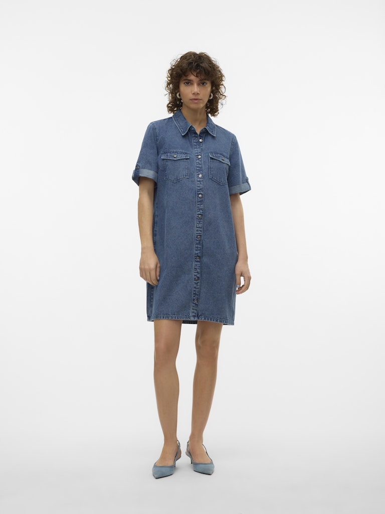 JENNIE - Denim Dress (Dark Wash)