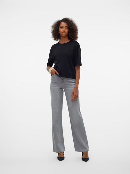 SILJE - 2/4 O-Neck Oversized Tee