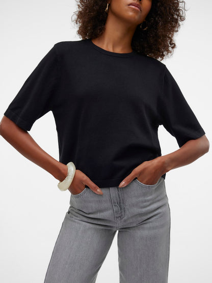 SILJE - 2/4 O-Neck Oversized Tee