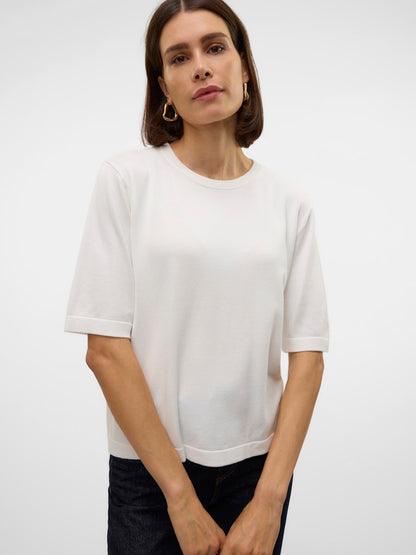 SILJE - 2/4 O-Neck Oversized Tee