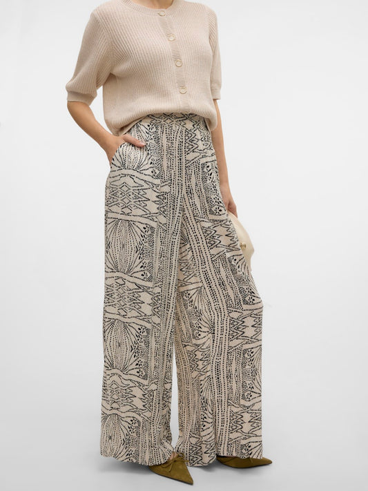 MENNY High Waisted Wide Pants