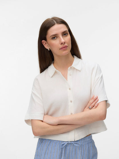 NATALI SS Button Up