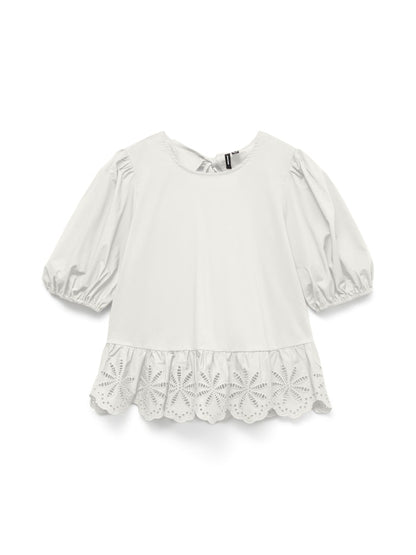 FREYA RUFFLED TOP