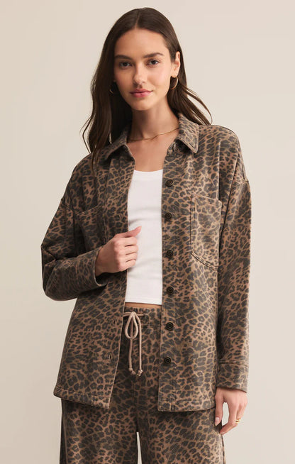 ALL DAY - Leopard Print Jacket