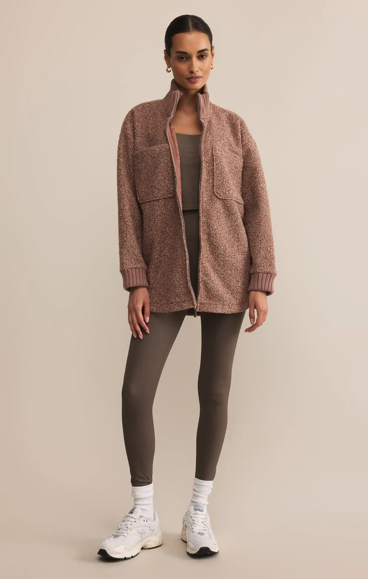 DOWNHILL- Fuzzy Jacket