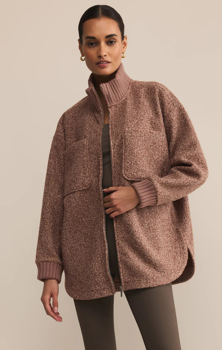 DOWNHILL- Fuzzy Jacket