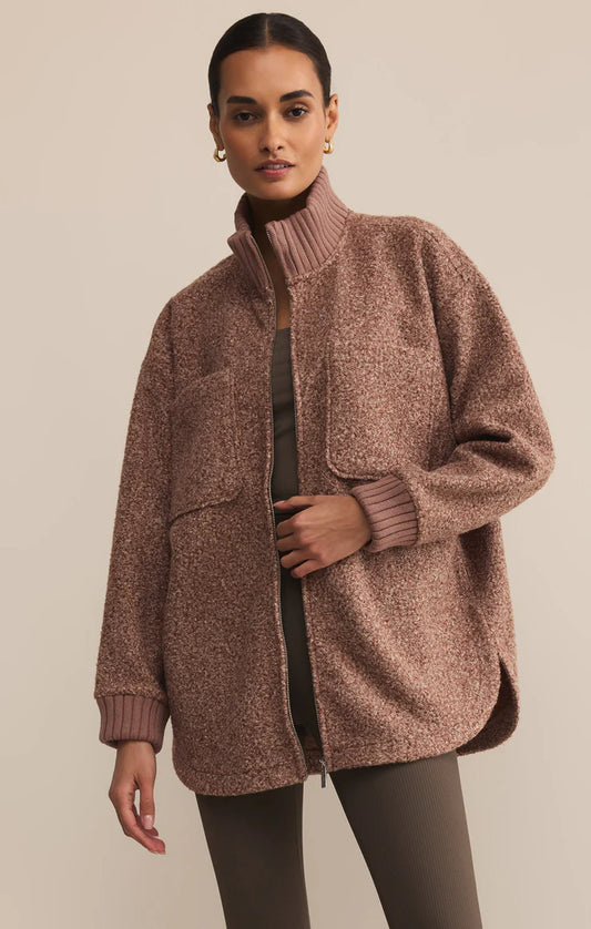 DOWNHILL- Fuzzy Jacket