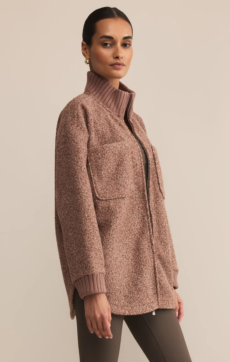 DOWNHILL- Fuzzy Jacket