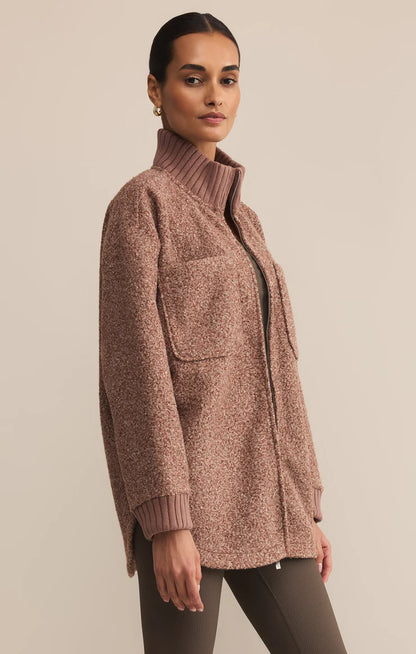 DOWNHILL- Fuzzy Jacket