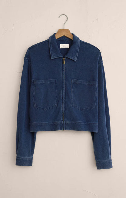 HERITAGE - Knit Denim Jacket