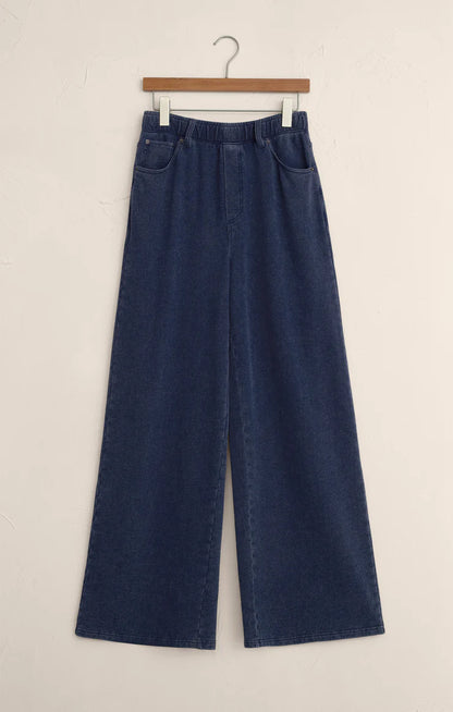 ENTOURAGE - Knit Denim Pant