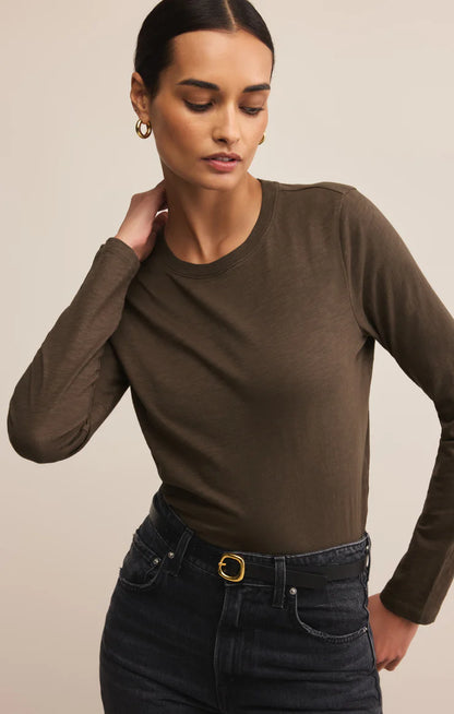 MODERN SLUB - Long Sleeve Top