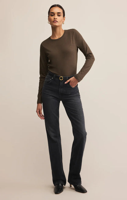 MODERN SLUB - Long Sleeve Top