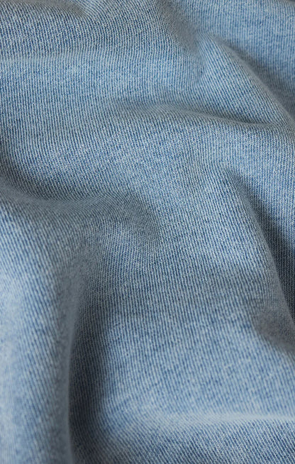 DELPHINE - Knit Denim Sweatshirt