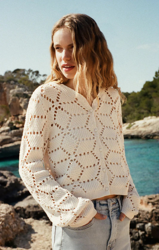 ROSALYN - Diamond Cardigan