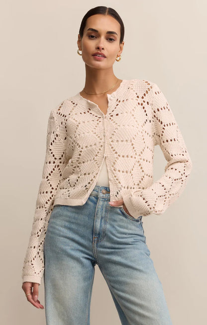 ROSALYN - Diamond Cardigan