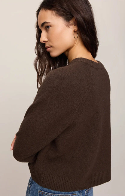 COMING UP COZY SWEATER