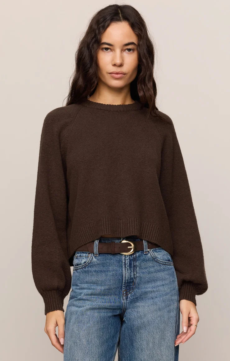COMING UP COZY SWEATER