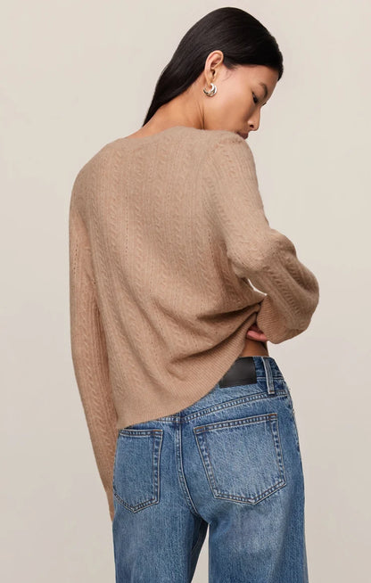 MADINA CABLE CARDIGAN