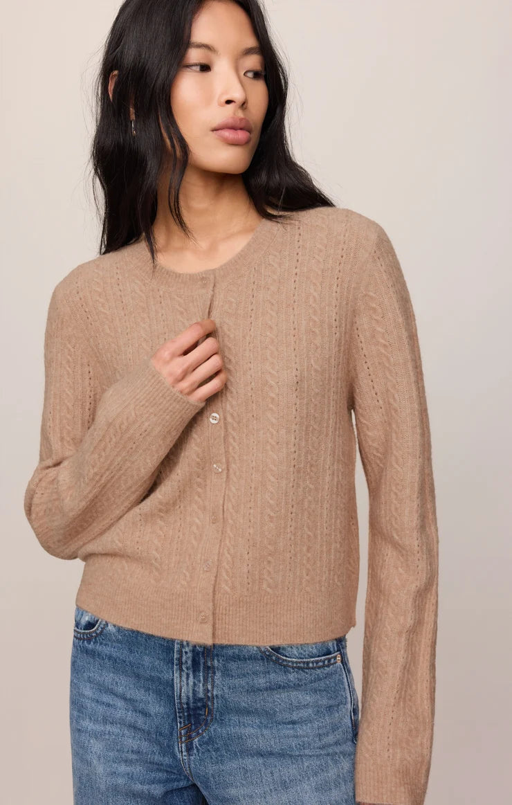 MADINA CABLE CARDIGAN