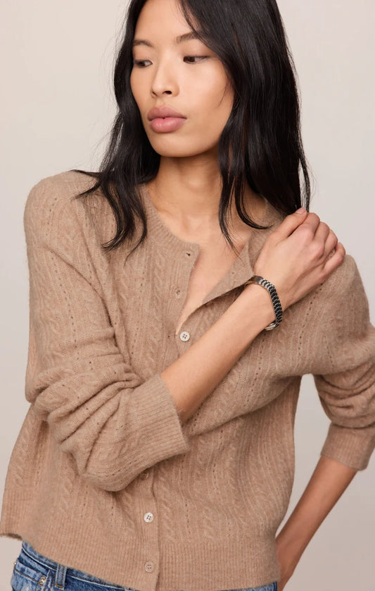 MADINA CABLE CARDIGAN