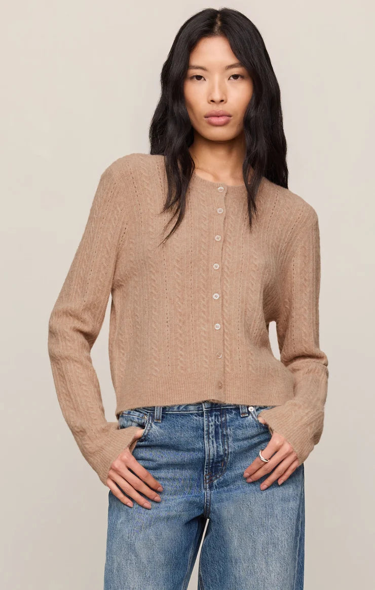 MADINA CABLE CARDIGAN