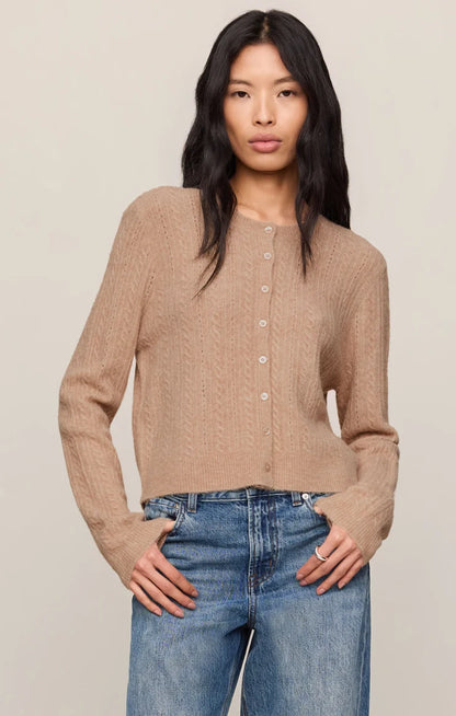 MADINA CABLE CARDIGAN