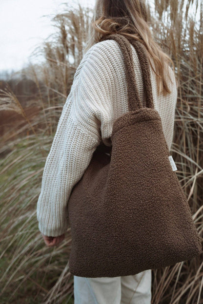 Teddy tote bag: Olive