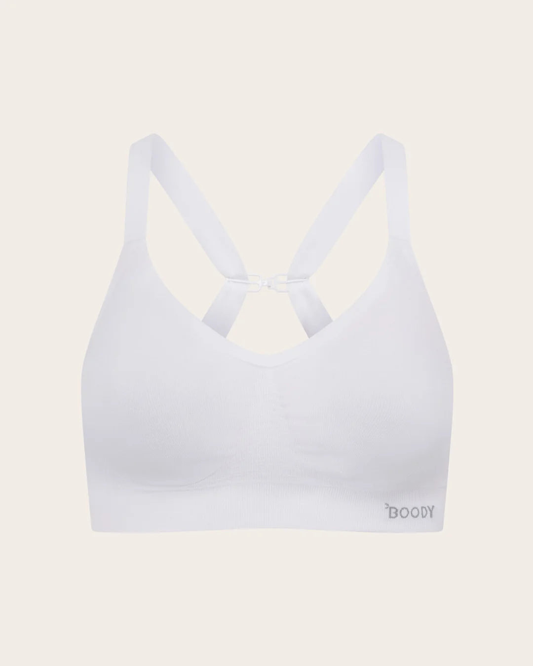Wireless Full Bust T-Shirt Bra white