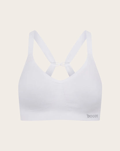 Wireless Full Bust T-Shirt Bra white