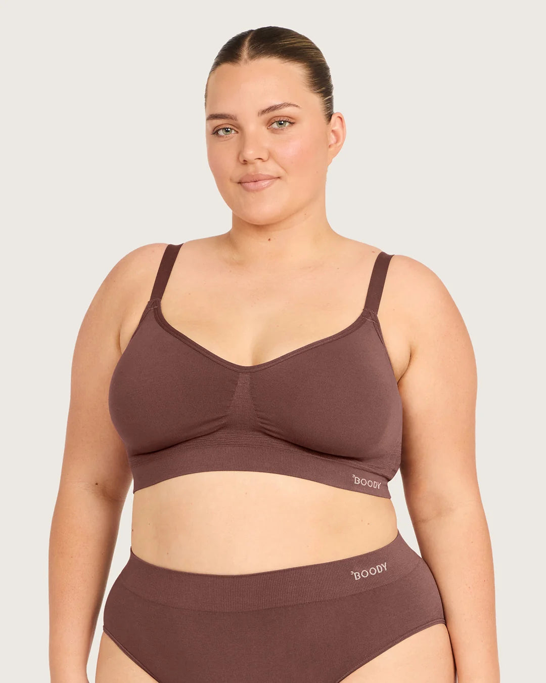 wireless full best T- shirt bra in Espresso
