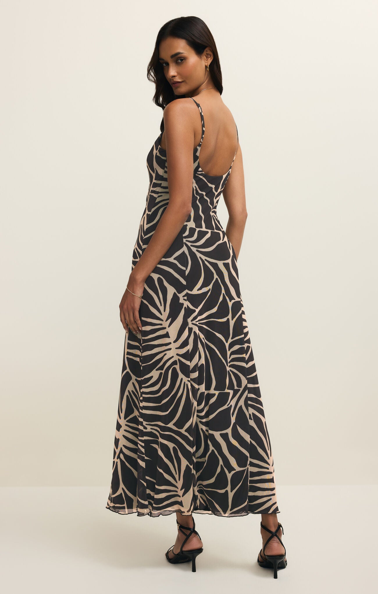 CHARISMA - Palm Mesh Maxi Dress