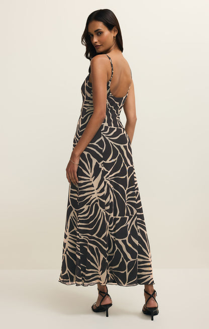 CHARISMA - Palm Mesh Maxi Dress